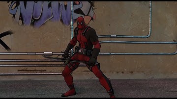 Deadpool does a flip | Animation