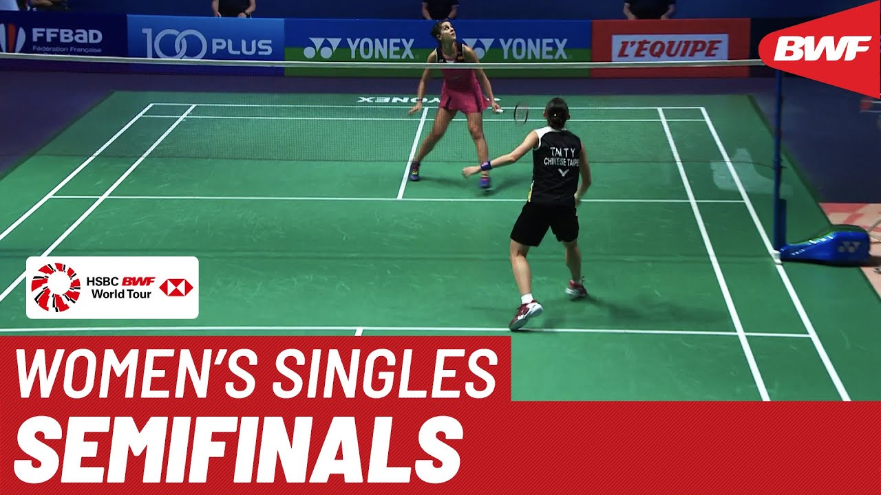 SF | WS | TAI Tzu Ying (TPE) [1] vs. Carolina MARIN (ESP) | BWF 2019