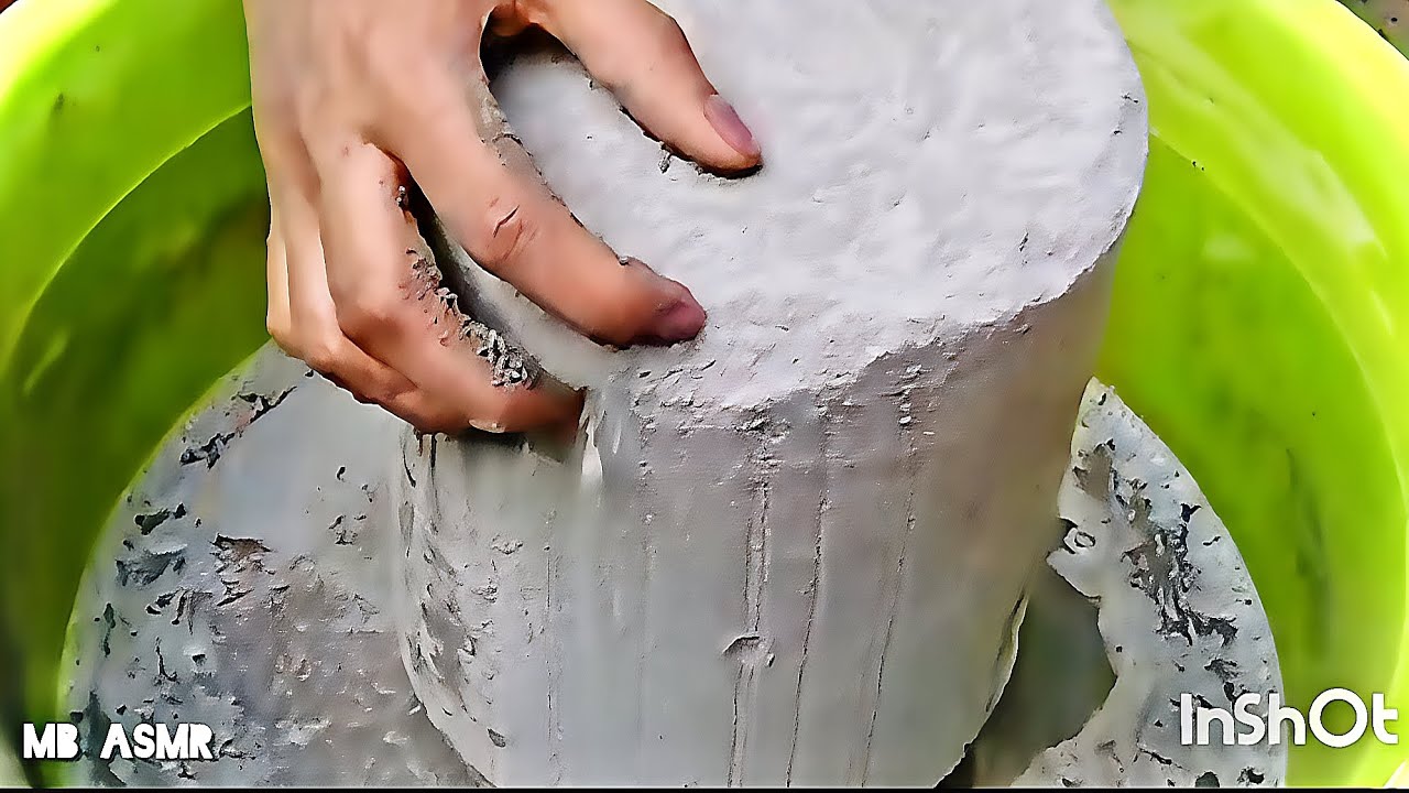 Cement soft cormbling in water tub 💦🩶🩶💯🫶👍🫰🤌 deep water malting 