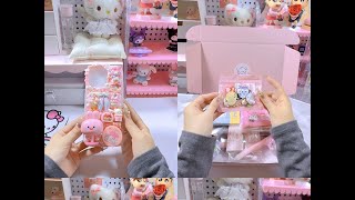 Immersive packaging: cream glue phone case, storage box, beautiful hair clips #resin hair clips