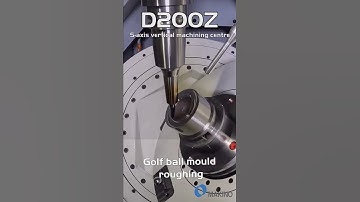 Golf ball mould machining #golf #mouldmaking #5axis #machining #promiseofperformance