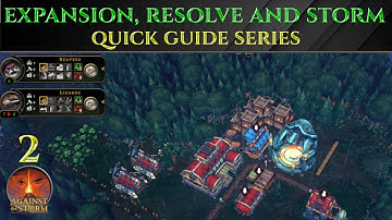 EXPANSION, RESOLVE & STORM - Against The Storm Guide Ep 2