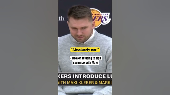 Luka DENIES not signing supermax with Mavs 👀