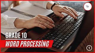 Class 1_Word Processing_Tamil | Unit 06 | Grade 10 ICT