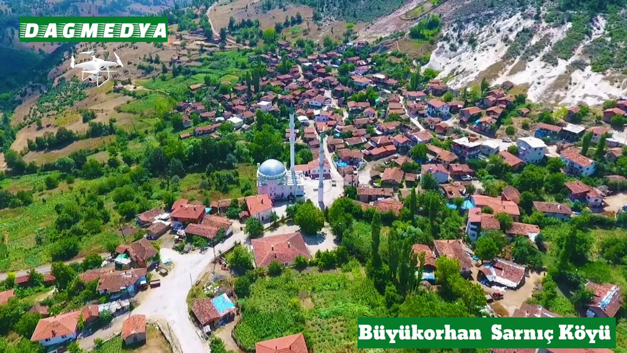 Büyükorhan Sarnıç Köyü drone çekimi