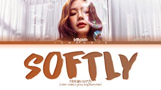 MIYEON Softly Lyrics (미연 Softly 가사) (Color Coded Lyrics)