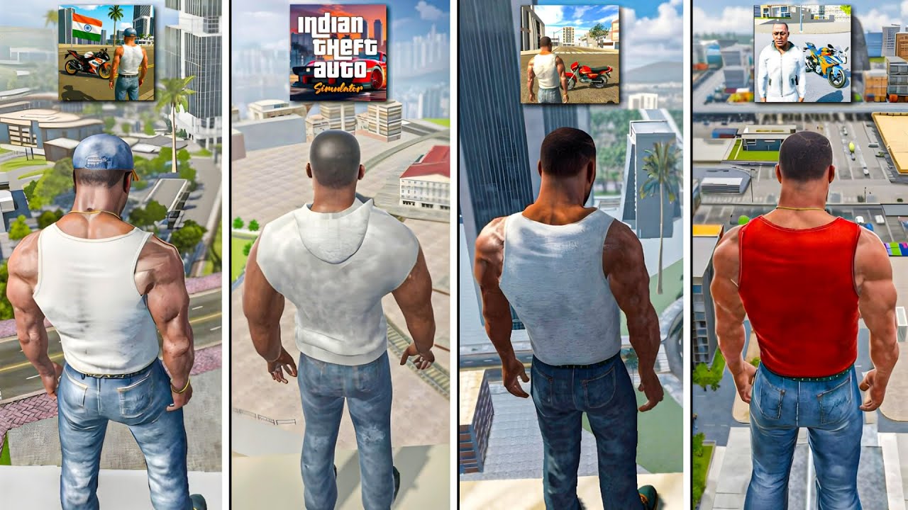 Franklin Jumping From Highest Place In Every Indian GTA Games 😱🔥