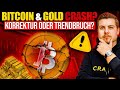 BITCOIN & GOLD crashen! Jetzt kaufen oder weiter abwarten? ETH, SOL & XRP Analyse!
