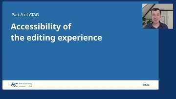 Your CMS is an accessibility assistant, Hidde de Vries