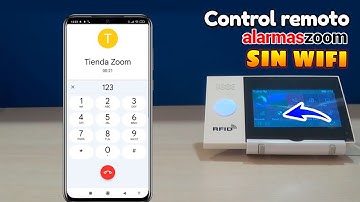 Control remoto de alarmas Tuya Smart sin WiFi mediante GSM 📢