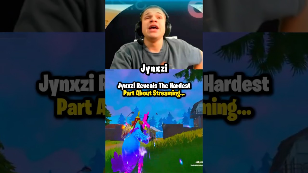 The Worst Part About Streaming… #jynxzi #fortnite