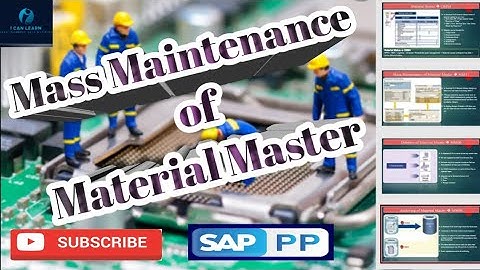 Dag 17 - MM17 - Massa-onderhoud van materiaalmaster | MM17 | Hoe mastergegevens in massa bijwerken