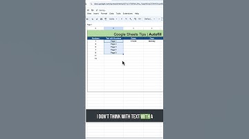 MASTER Google Sheets Autofill for Numbers Dates and Lists!