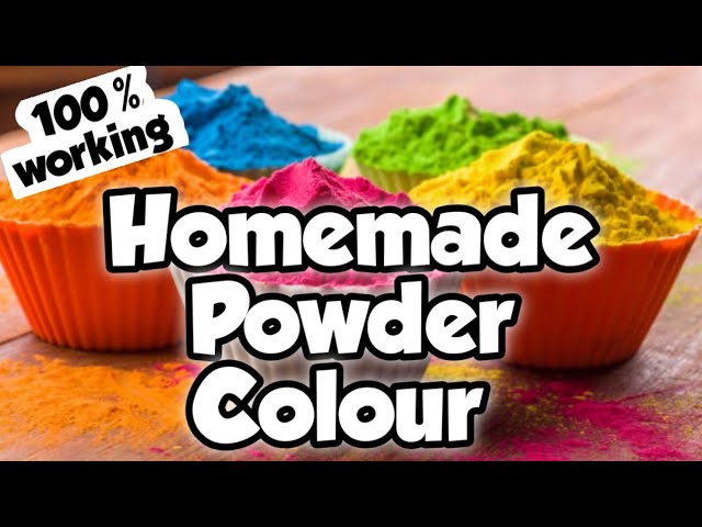 DIY Color Run Powder