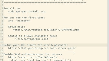 IRC Bouncer auf Raspberry Pi einrichten (Deutsch)