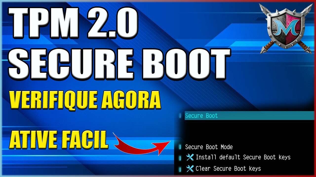 COMO ATIVAR o SECURE BOOT e TPM 2.0 para jogar BATTLEFIELD 6 Redsec e ...