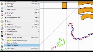 Inkscape Tips: Delete all guides in one go