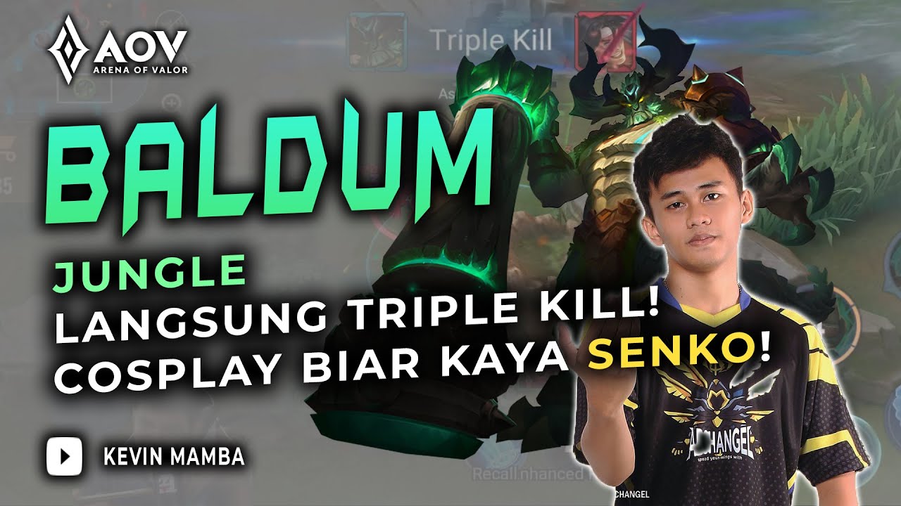 BALDUM JUNGLE COSPLAY SENKO DI SABUNG CONQUEROR! TERNYATA OP BANGET!