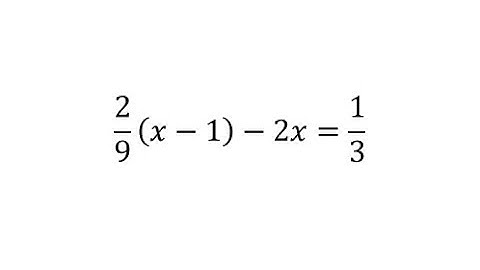 Solve a Linear Equation with Fractions and Parentheses: a/b(x-c)-dx=e/f
