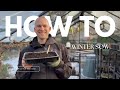 How to winter sow in an unheated greenhouse  full guide no milk jugs  perennial garden