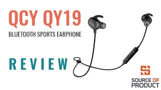 Stable & comfortable fit: the oblique design makes earbuds go deep in
your ear to ensure a snug and fit. weighing only 12.7g, qcy qy19
doesn’...