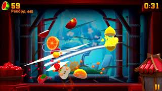 ЖЕЛЕЙНЫЙ МЕДВЕДЬ ВАЛЕРА СТАЛ В НИНДЗЮ ФРУКТОВ - Играеn в Fruit Ninja 2 Один против всех