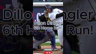 Dillon Dingler HAMMERS HIS 6TH HOME RUN OF THE SEASON! #baseball #mlb #shorts #highlights