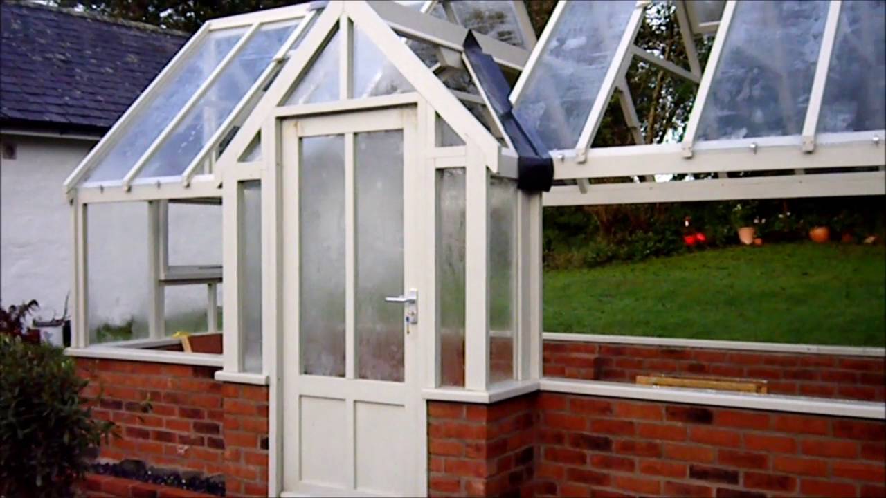 Greenhouse construction 5m by 3m midWales YouTube