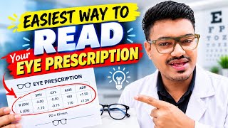 How to Read Eye Prescription | SPH, CYL, AXIS & ADD Explained