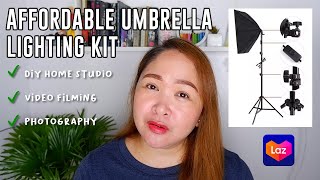 PHOTOGRAPHY CUBE UMBRELLA SOFT BOX LIGHTING KIT WITH STAND | Momster screenshot 1
