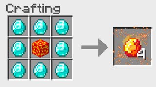 7 New Ways to Craft With Diamond In Minecraft! 