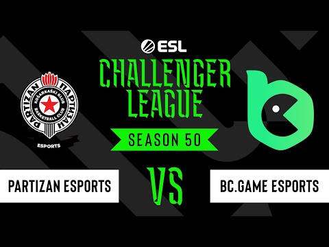 LIVE: Partizan Esports vs BCGame Esports - ESL Challenger League - Season 50 EU