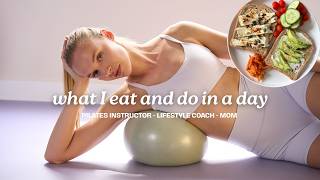 What I eat (and do) in a Day / Nina Dapper Pilates Instructor , Mom, Lifestyle Coach