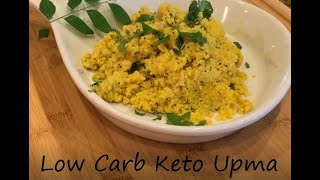 Keto Upma | Lupin Beans | Easy to Keto Indian Vegetarian Recipe