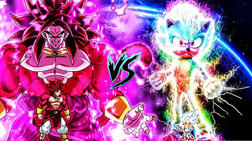 Broly Limit Break SSJ4 V2 OP (New) VS Sonic Chaos RN V2.1 OP (all form) in Mugen
