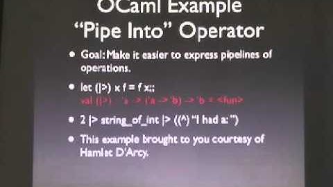 Why Rubyists Should Learn OCaml
