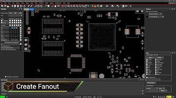 How to create fanout for BGA and QFN packages | Allegro PCB Designer
