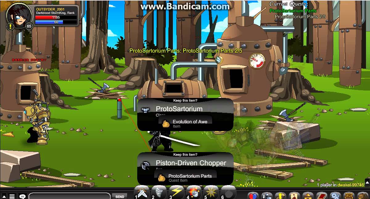 AQW how to get rustbucket class YouTube