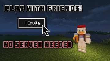 Invite Friends to your Singleplayer World in Minecraft (Essential Mod)