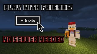 Invite Friends to your Singleplayer World in Minecraft (Essential Mod)