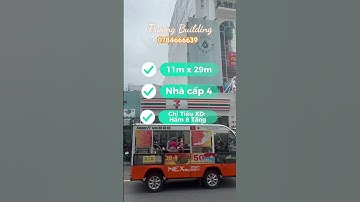 Mặt tiền kinh doanh ngang 11m đường Nguyễn Khắc Nhu, Quận 1 #bds #batdongsan #nhaquan1