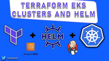 DEPLOY KUBERNETES CLUSTERS AND APPLICATIONS ( Jenkins ) IN ONE COMMAND USING TERRAFORM + HELM + EKS