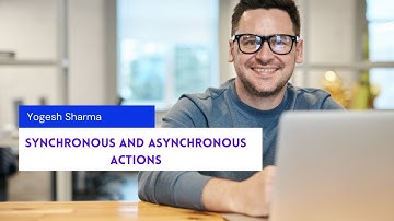 Synchronous and asynchronous actions in asp net core
