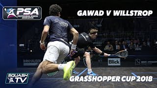 PSA Rewind: Willstrop v  Gawad - 2018 Grasshopper Cup - Full Squash Match