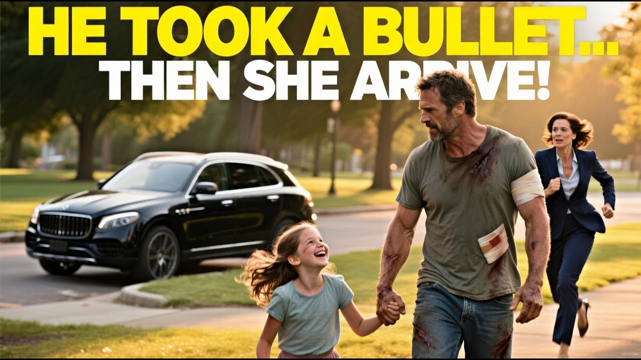 Single Dad Took a Bullet to Save a Little Girl — 3 Minutes Later, Her CEO Mom Arrived 💔💥 | Inspiring