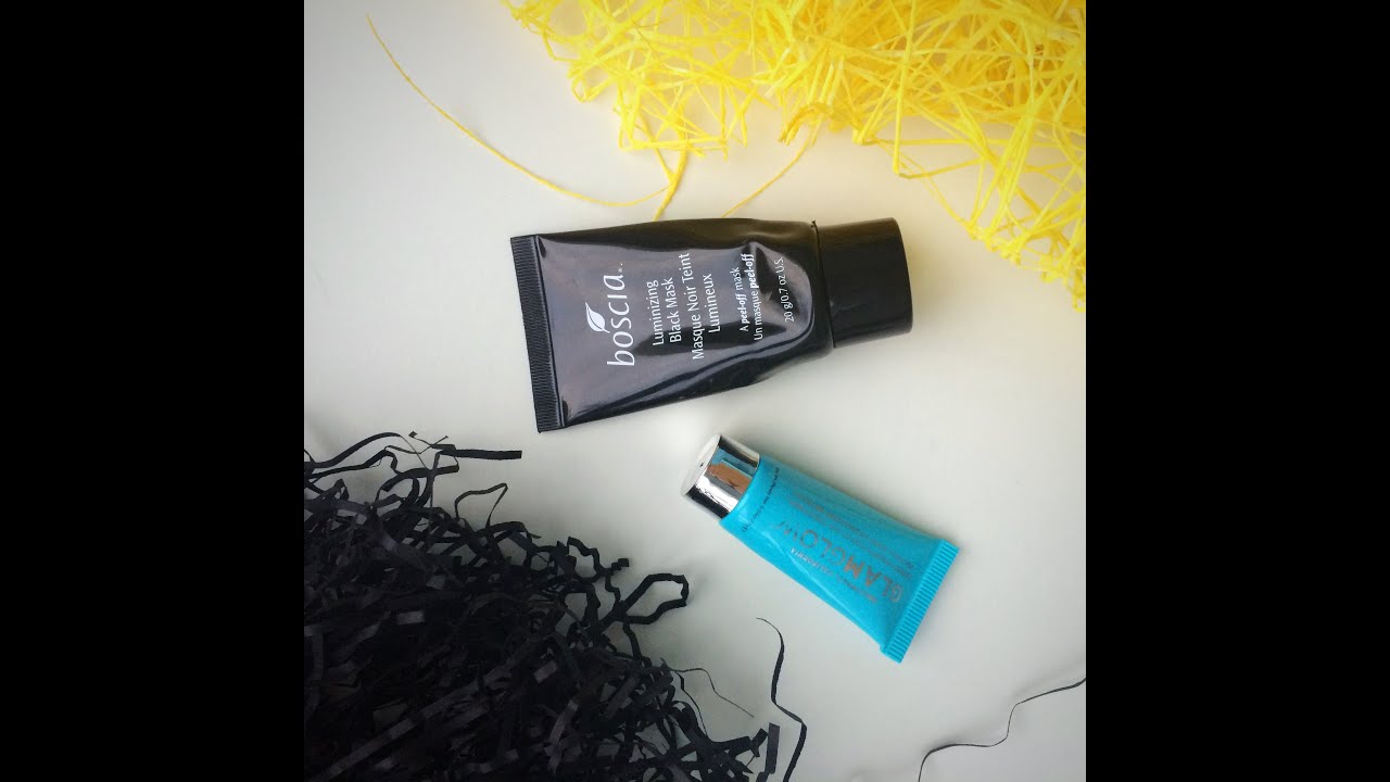GLAMGLOW Hydrating Treatment и Boscia Luminasing Black Mask: пробуем маски-американки