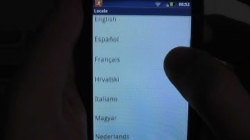 Motorola DEFY MINI Language