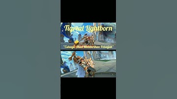 skin tigreal lightborn #mobilelegends #mlbb #skin #tigreal #shorts #shortvideo #mlbbcreatorcamp #ml