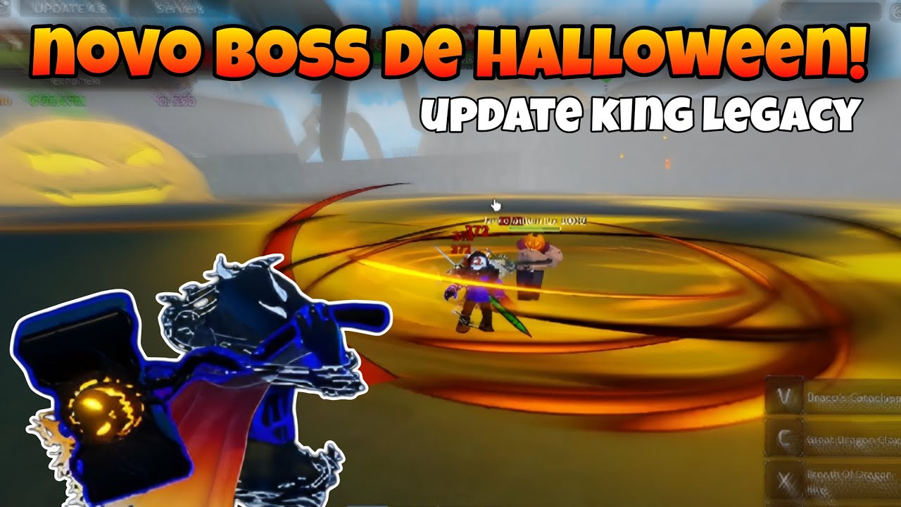 Novo Update de Halloween do King Legacy! 