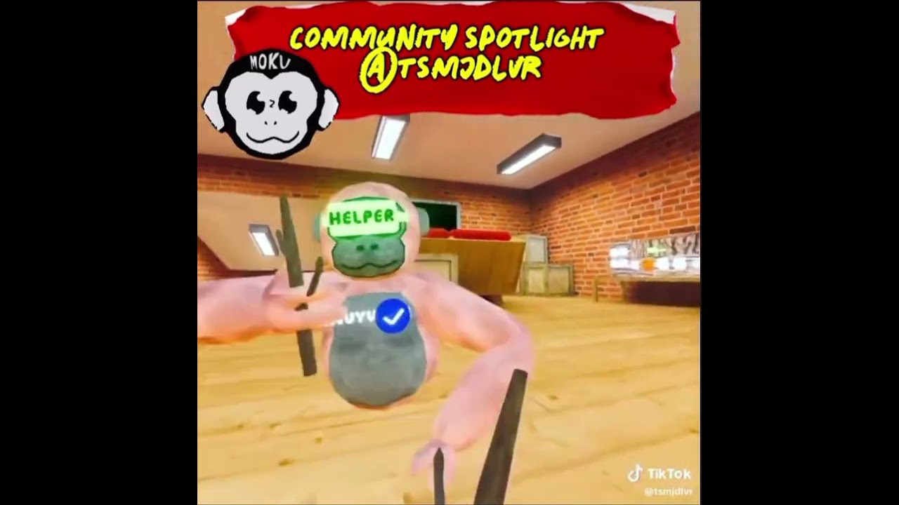 Community Spotlight In My GTAG Fan Game Monkey Reels Gorillatag Gorillatagfangame Moderator Vr